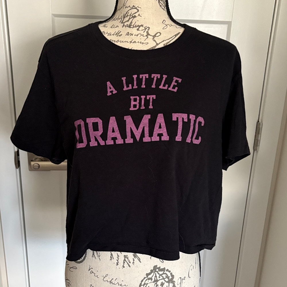 AExMean Girls Cropped Graphic T-Shirt